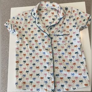 Roller Rabbit Mini Palms Polo Pajamas used